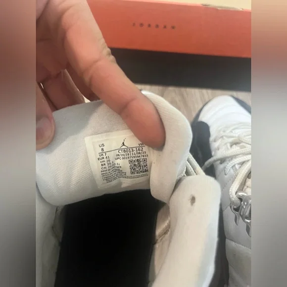 JORDAN 12 RETRO 'RED TAXI' - Picture 4 of 5